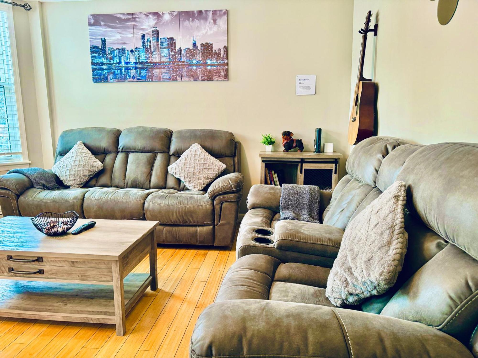 Haledon Bright, Stylish & Cozy 2Bed Unit W/Backyard & Grill Close To Nyc! 빌라 외부 사진