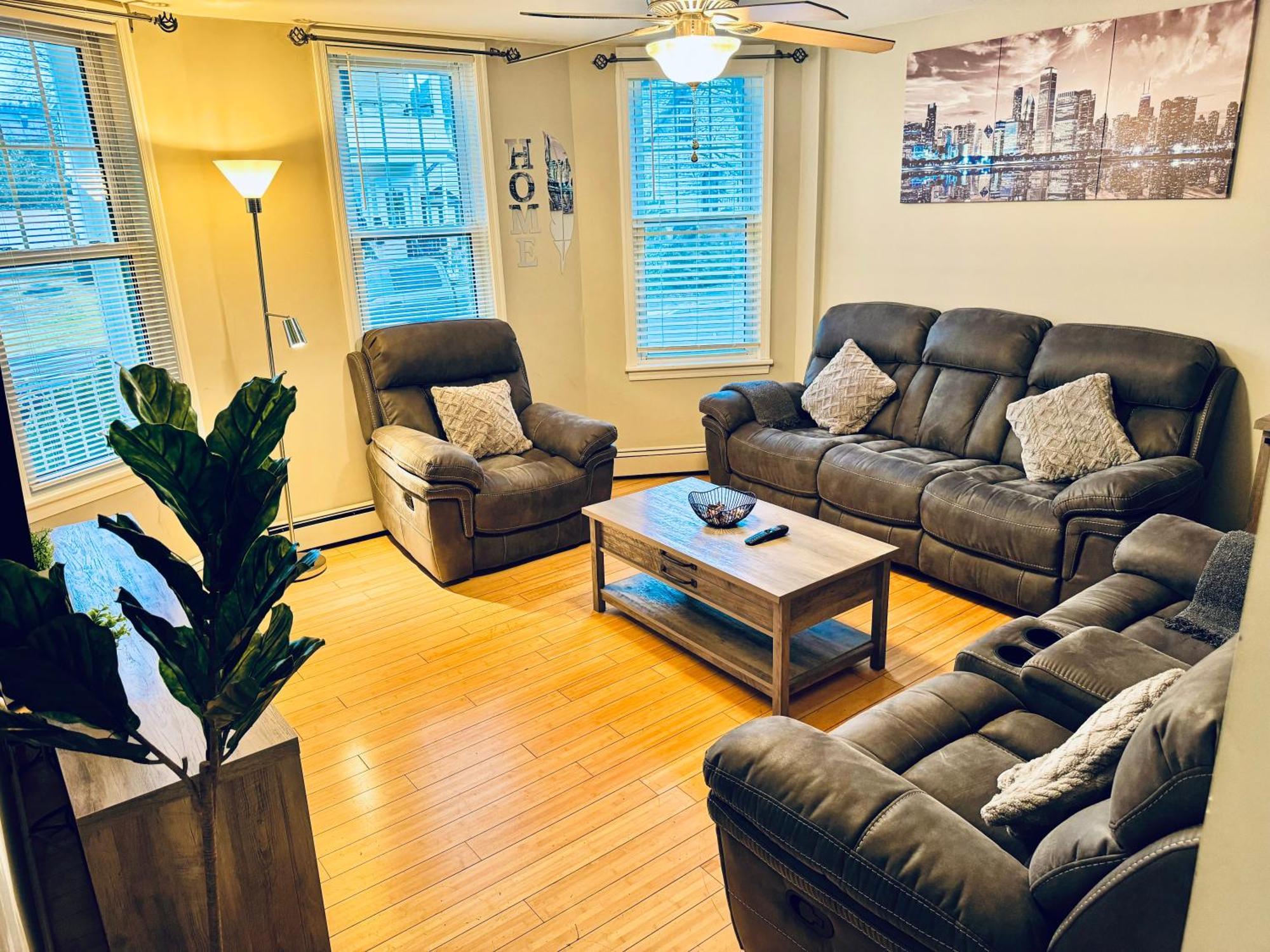 Haledon Bright, Stylish & Cozy 2Bed Unit W/Backyard & Grill Close To Nyc! 빌라 외부 사진